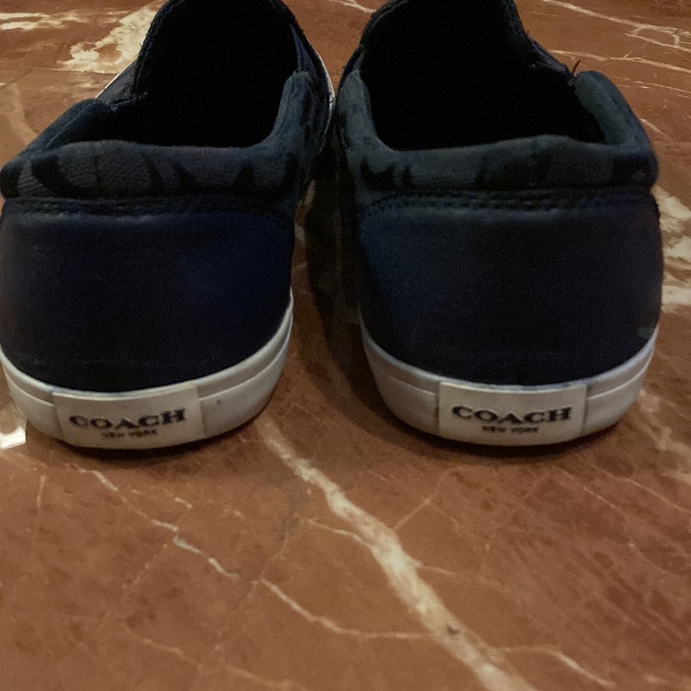 Beautiful Black Coach Sneakers - Picture 7 of 9